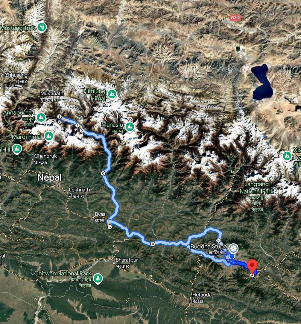 Manang itinerary MOTORCYCLE WOMEN ROAD TRIP NEPAL