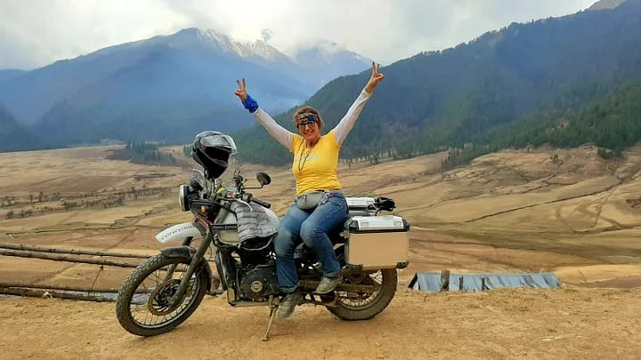 motorcycling in Nepal