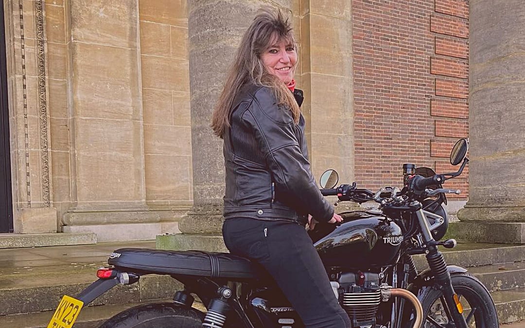 KAREN BRISTOW: THE WOMAN BIKER WHO LEARNS AND SHARES THE PASSION