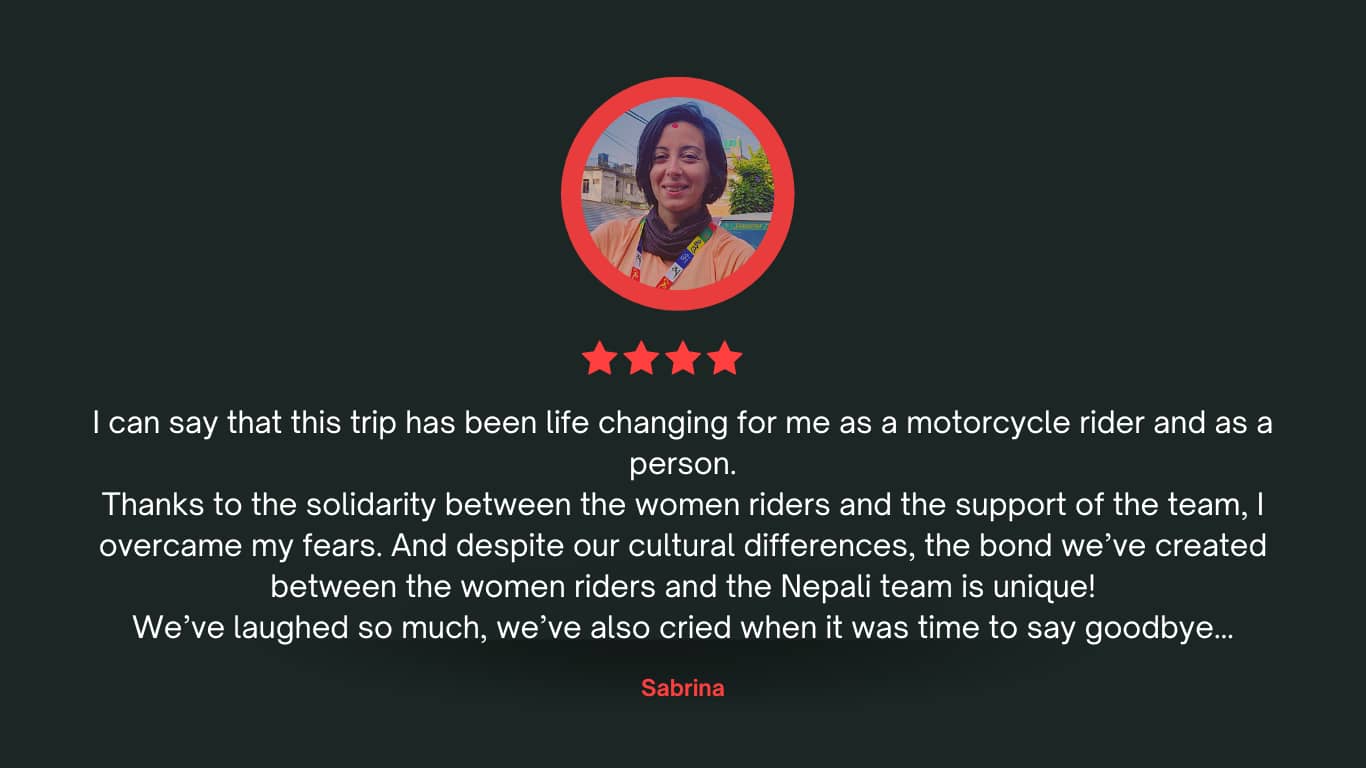 Motorcycle road trip in Nepal