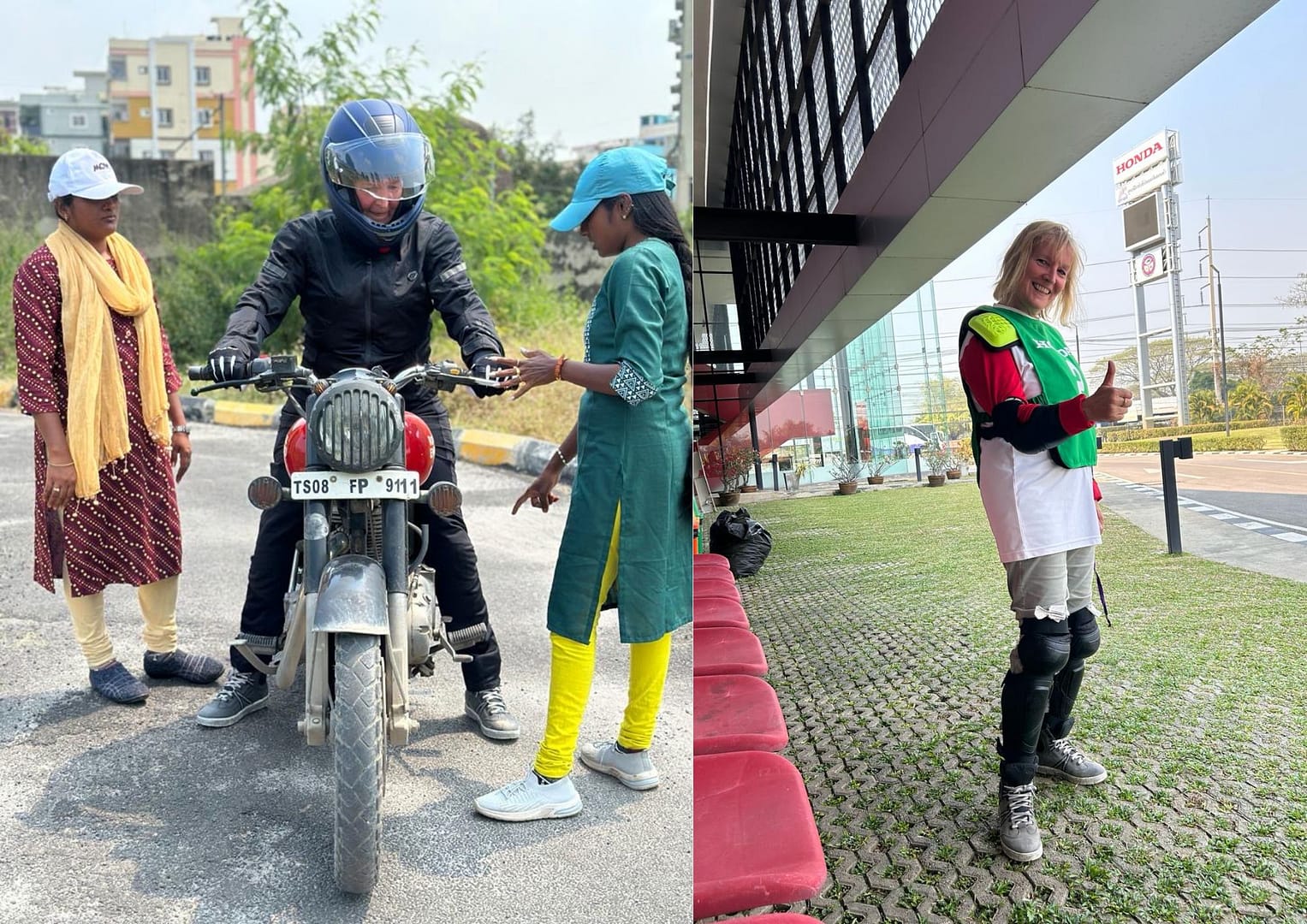 Learning motorcycling in India and Thailand KALYANI POTEKAR