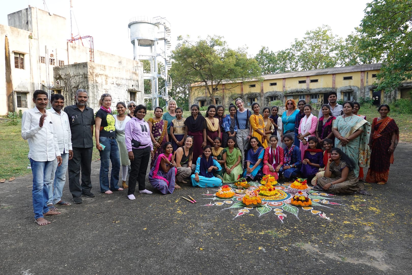 celebrating Bathukamma KALYANI POTEKAR