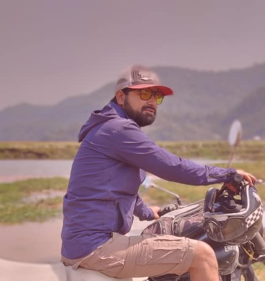 Sushant Ghimire 2 Sushant Ghimire part of Nepal Mustang motorcycle Team