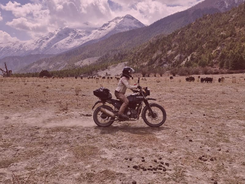 reconnecting to your wild soul Women cheering on motorcycles in the mountains