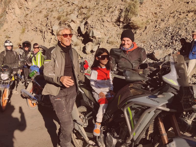 Pakistan little girl Pakistan Motorcycle Tour