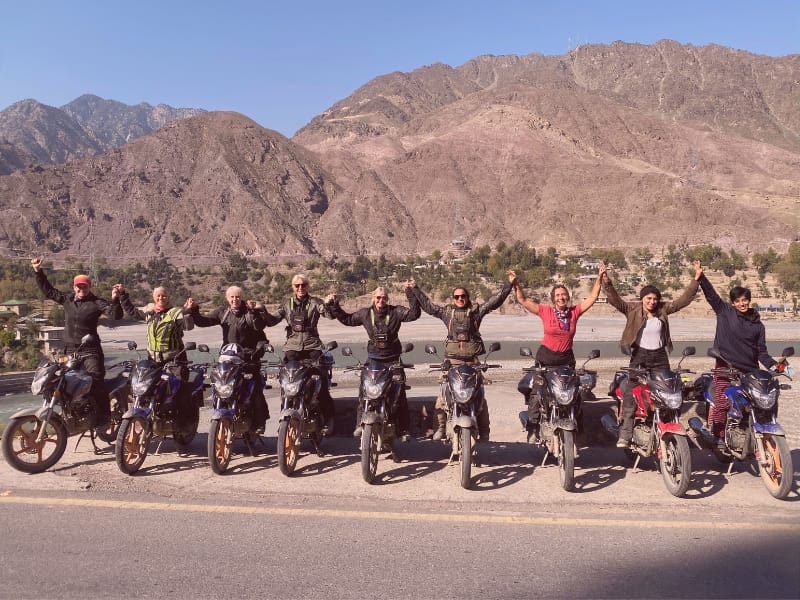 Pakistan motorcycle tour Women Pakistan Motorcycle Tour