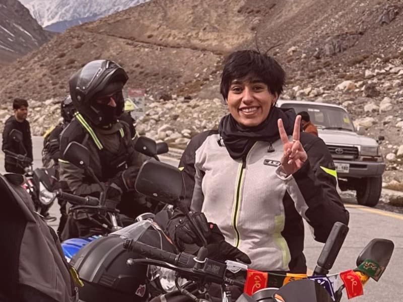 Woman rider Pakistan Pakistan Women Motorcycle Tour